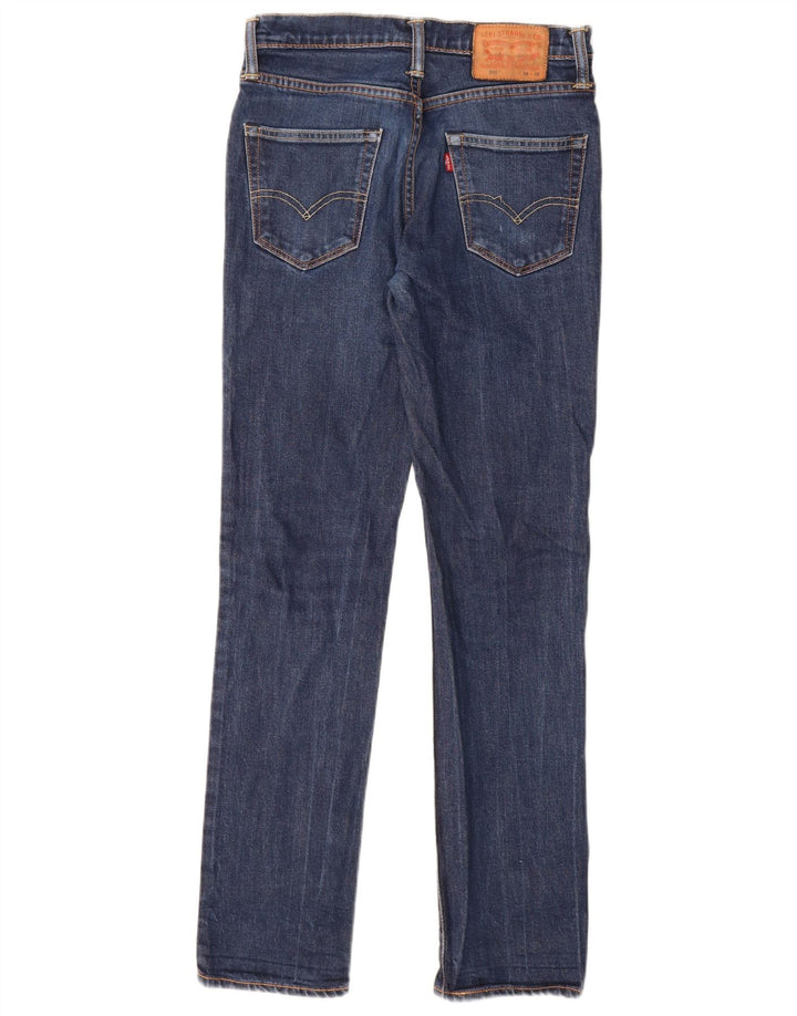 Levi's Mens 511 Slim Jeans W29 L32 Navy Blue Cotton