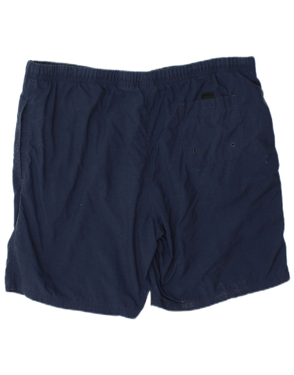 Nike Mens Sport Shorts UK 46/47 XL Navy Blue Nylon