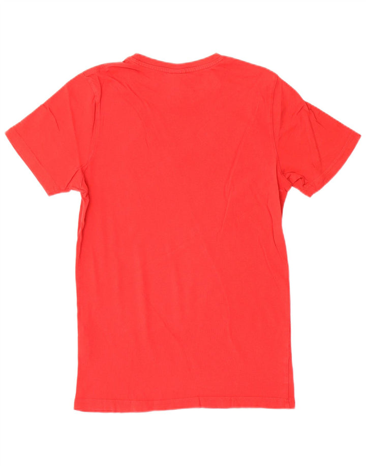 Kappa Mens Graphic T-Shirt Top XS Red Cotton