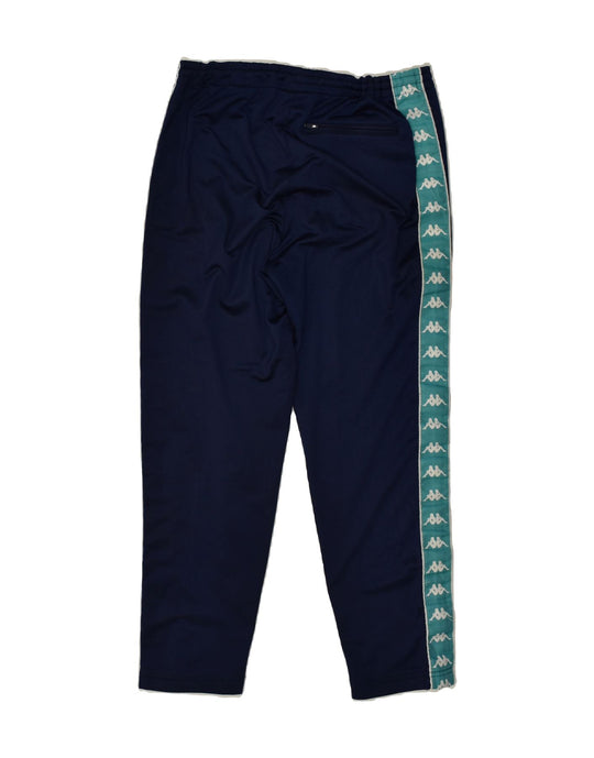 Pantaloni da tuta da uomo KAPPA Graphic XS Blu navy Abbigliamento vintage e di seconda mano online Messina Hembry