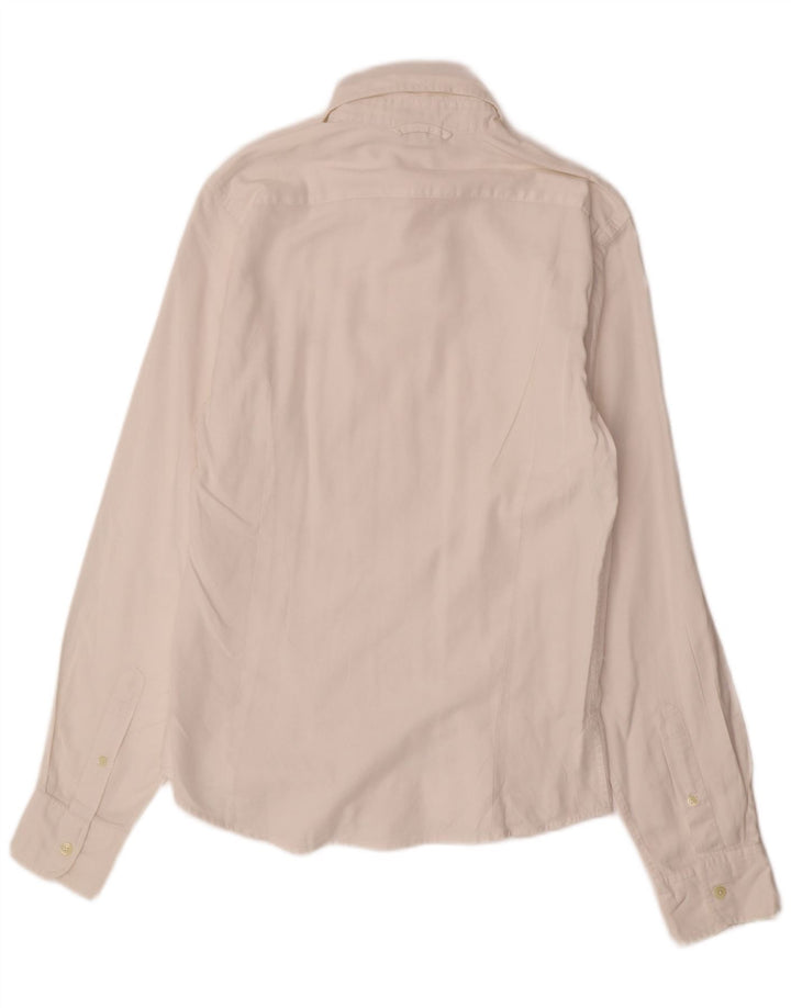 FRANKLIN MARSHALL Mens Slim Fit Shirt Medium White