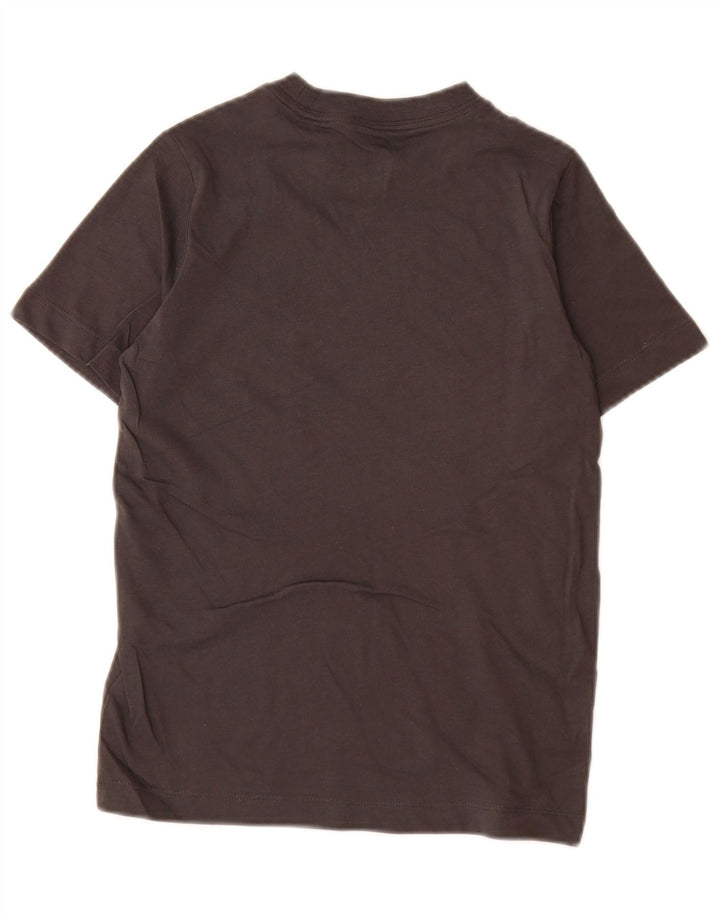 Nike Boys Graphic T-Shirt Top 8-9 Years Small Grey Cotton