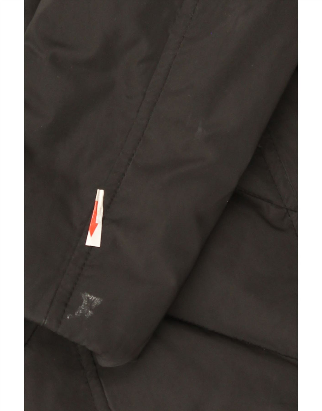 Monsoon Womens Longline Padded Coat UK 10 Small Black Polyester