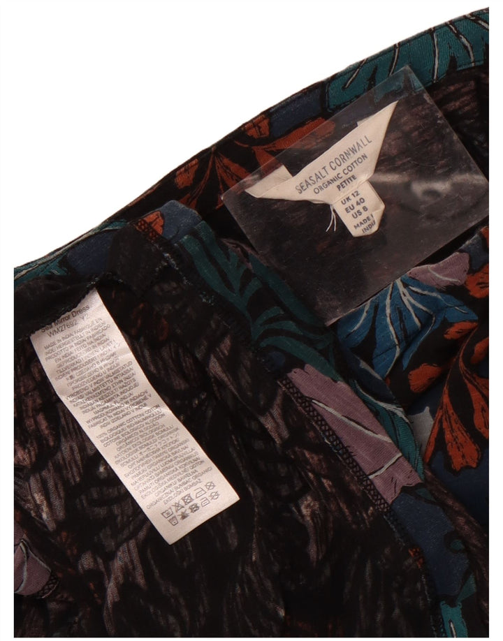 Seasalt Cornwall Womens Basic Dress UK 12 Medium Multicoloured Cotton