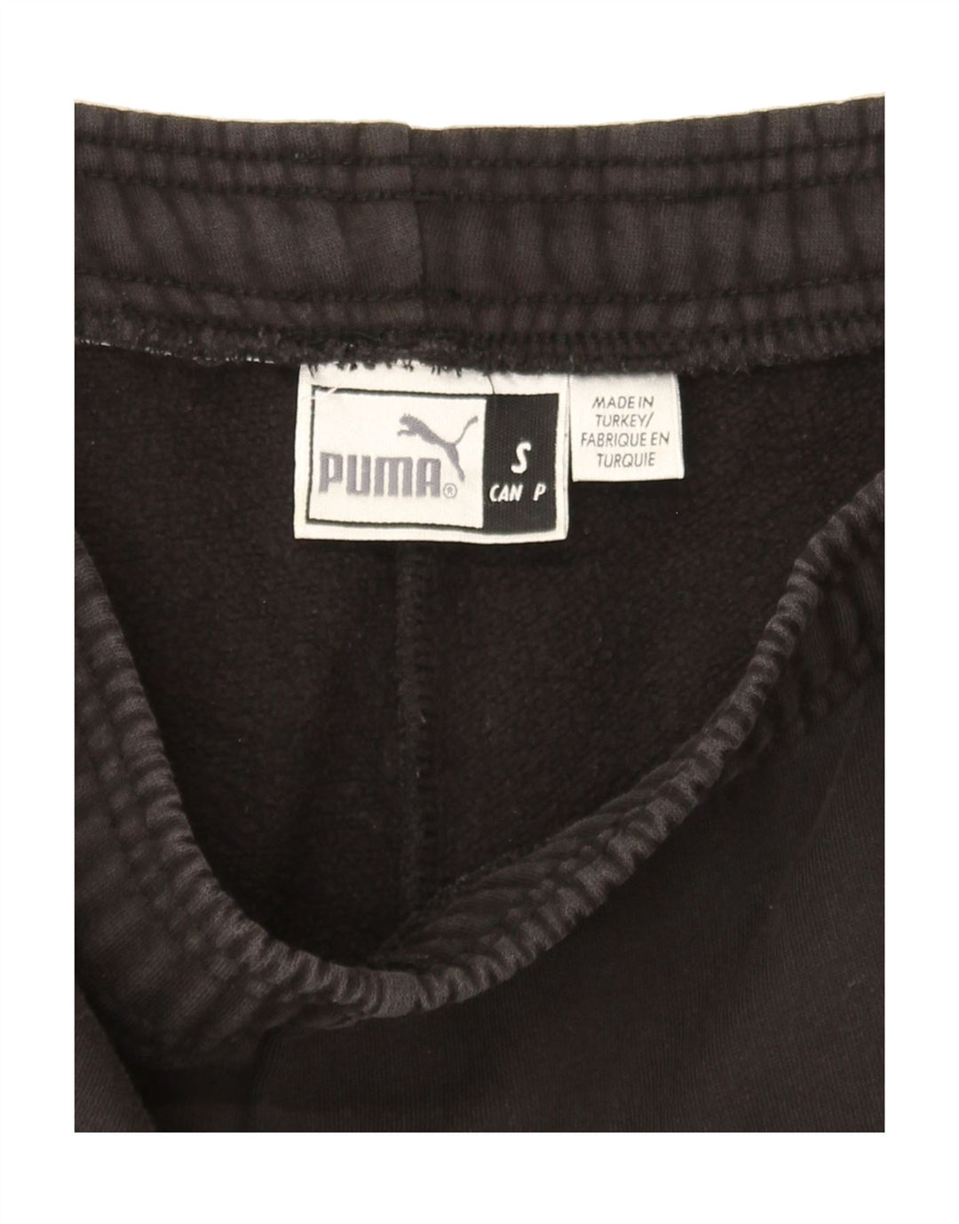 PUMA Mens Tracksuit Trousers Small  Black Vintage Puma and Second-Hand Puma from Messina Hembry 