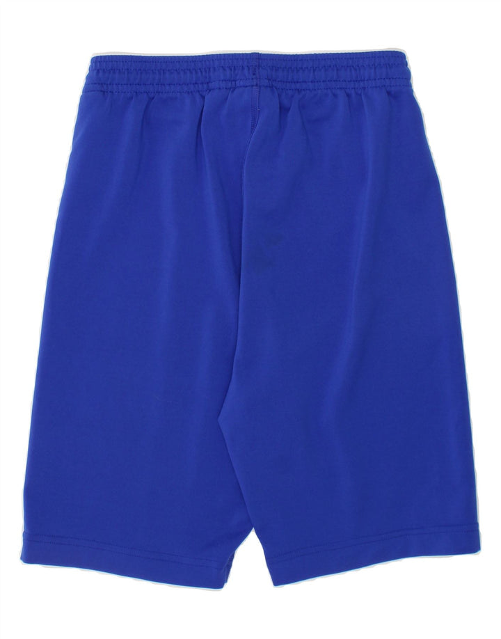 ADIDAS Boys Sport Shorts 13-14 Years Blue Polyester Vintage Adidas and Second-Hand Adidas from Messina Hembry 