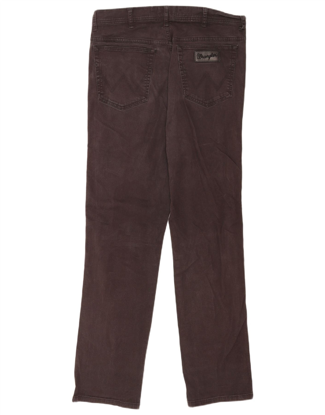 Wrangler Mens Texas Straight Jeans W34 L34 Grey Cotton