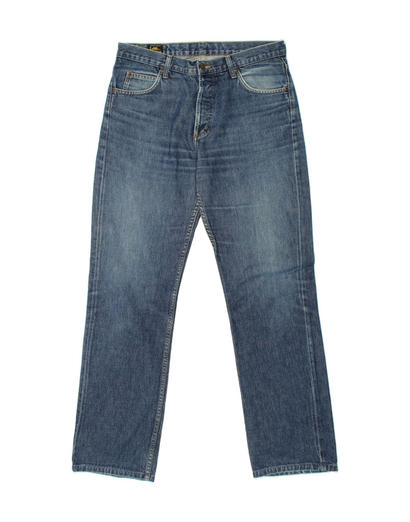 LEE Mens Straight Jeans W34 L31 Blue Cotton Vintage Lee and Second-Hand Lee from Messina Hembry 