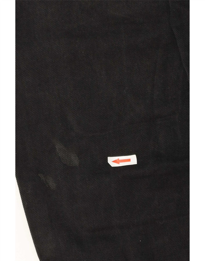 Wrangler Mens Texas Straight Jeans W34 L27 Black Cotton
