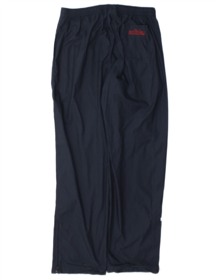 Adidas Mens Tracksuit Trousers Medium Navy Blue Polyester