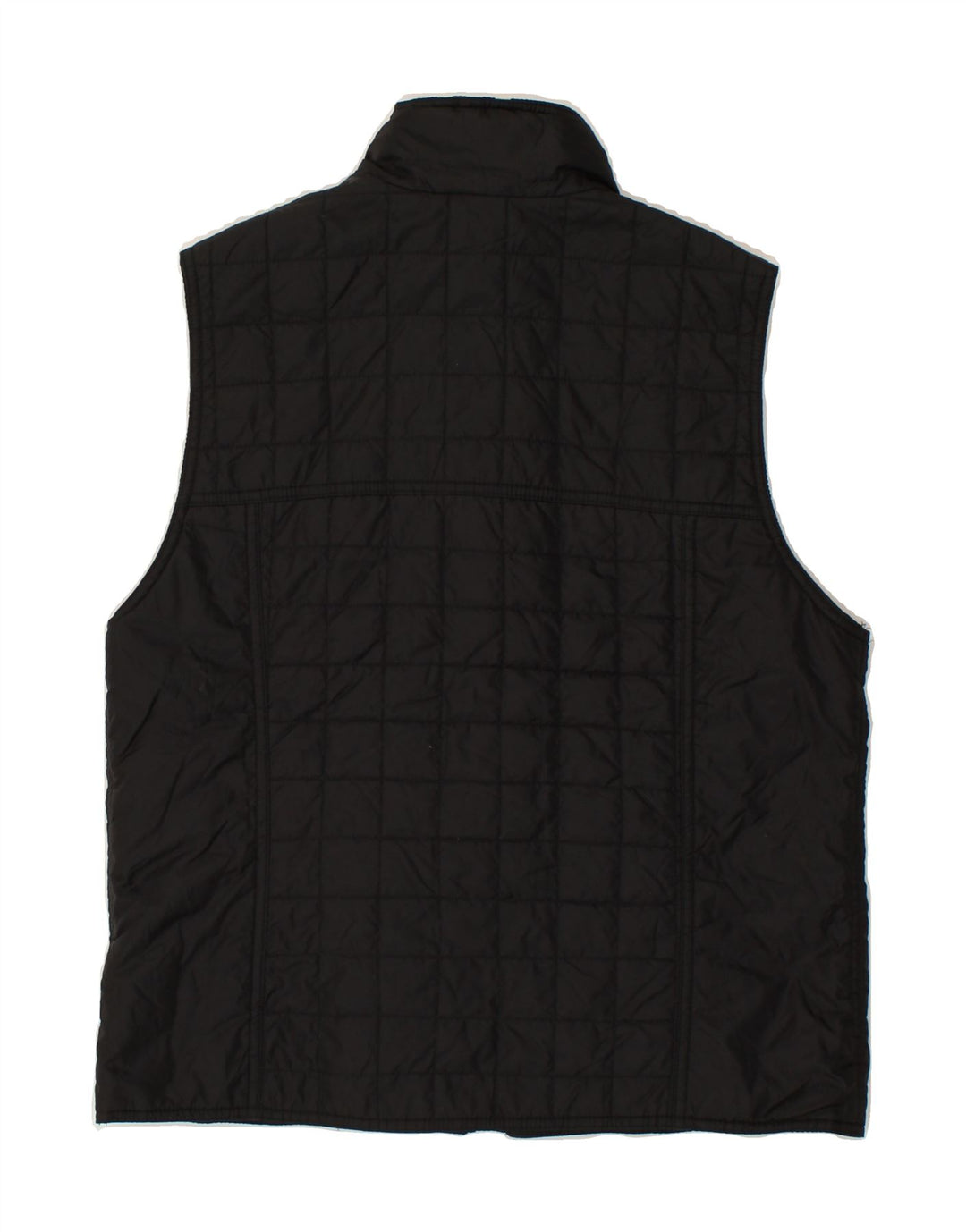 ADIDAS Womens Oversized Padded Gilet UK 10 Small Black Polyamide Vintage Adidas and Second-Hand Adidas from Messina Hembry 
