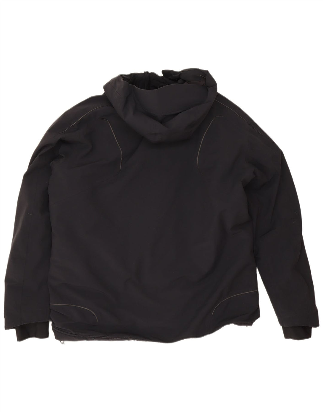 Vision Mens Hooded Rain Jacket UK 40 Large Navy Blue Polyamide