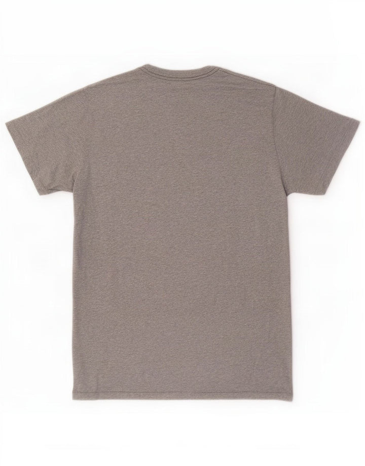 PEPE Jeans Mens Regular Graphic T-Shirt Top Medium Grey Flecked Cotton