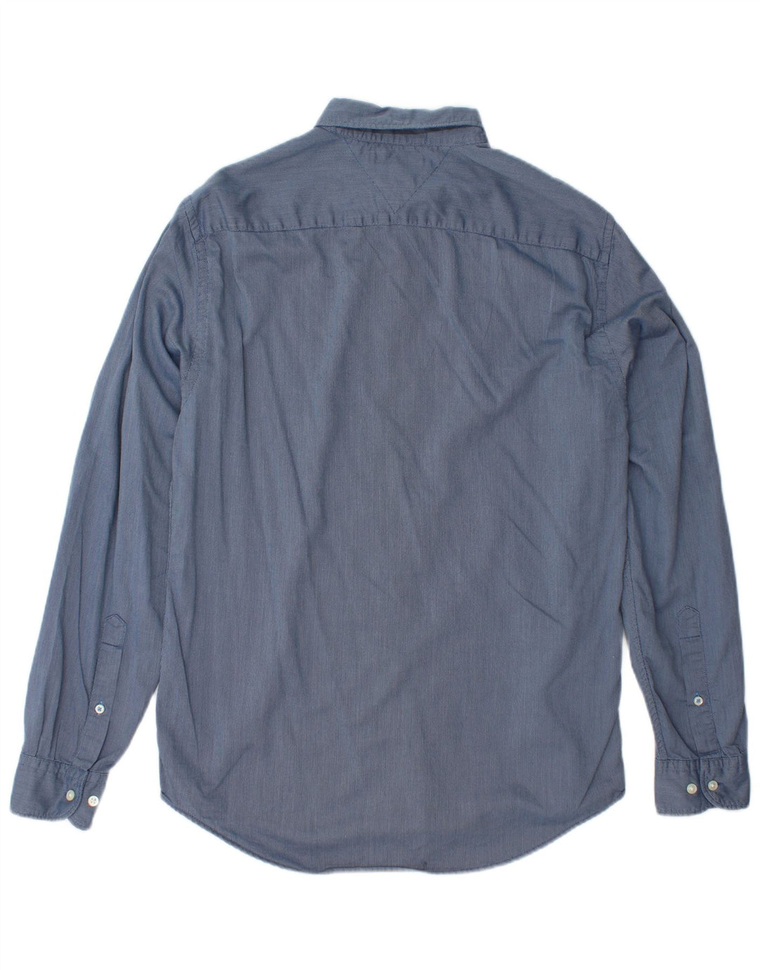 TOMMY HILFIGER Mens Shirt Medium Blue Spotted
