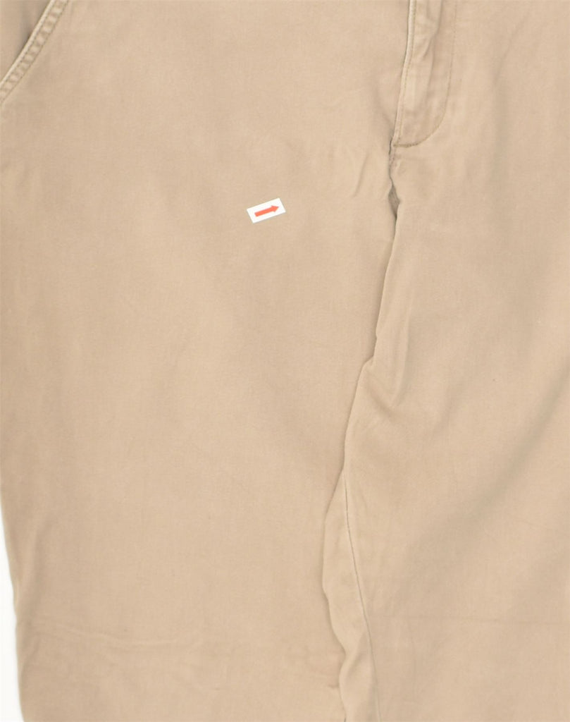 EDDIE BAUER Womens Slim Chino Trousers US 14 XL W38 L30 Beige Cotton | Vintage Eddie Bauer | Thrift | Second-Hand Eddie Bauer | Used Clothing | Messina Hembry 