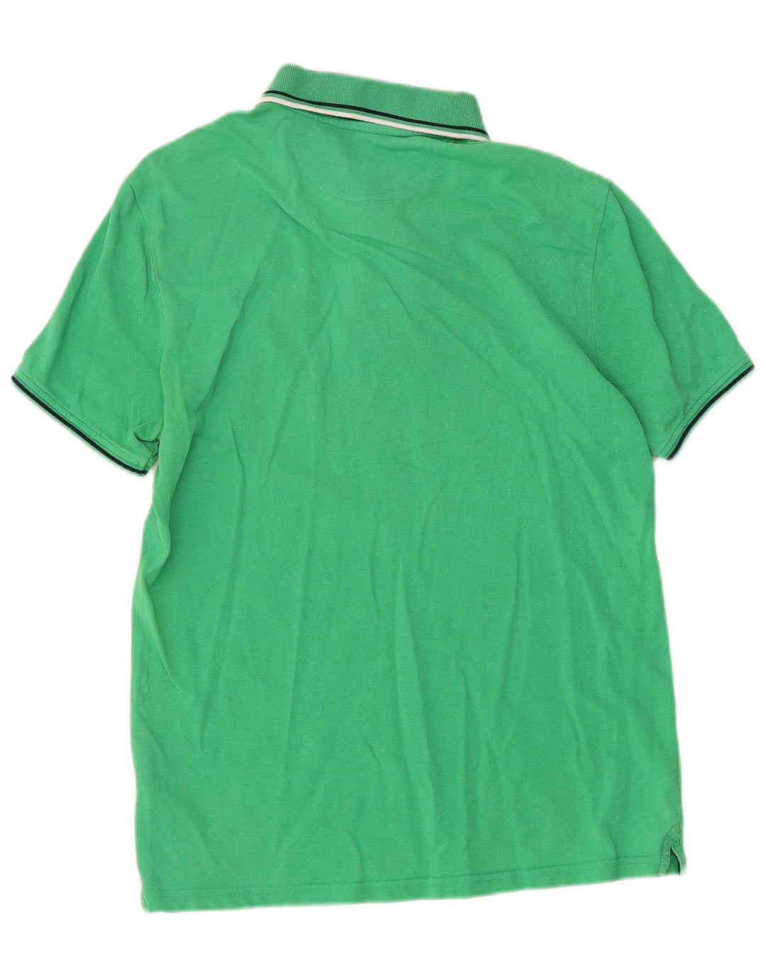 Champion Mens Polo Shirt Small Green Cotton