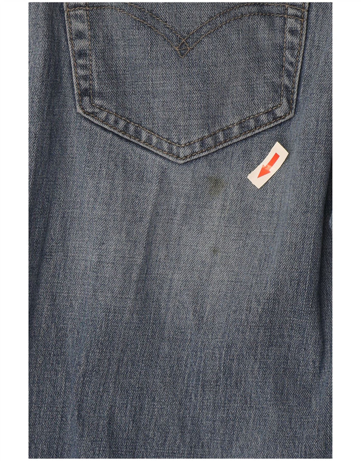 Levi's Mens Slim Jeans W32 L30 Blue Cotton