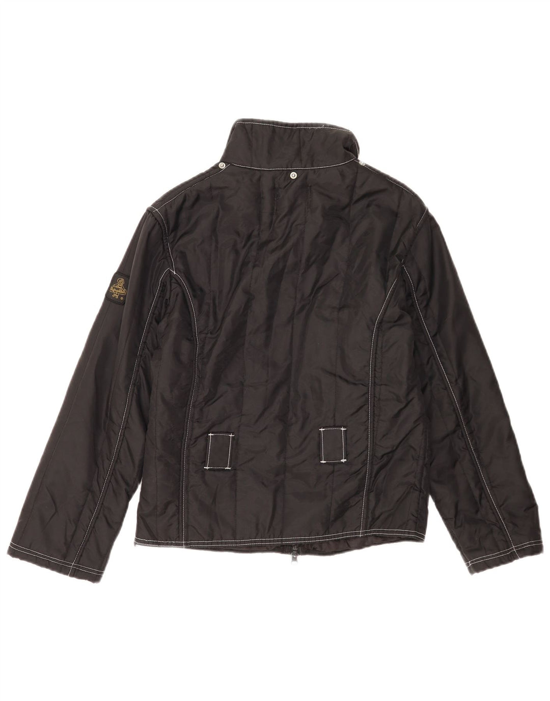 Refrigiwear Womens Rain Jacket UK 14 Large Black Nylon