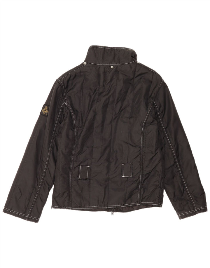 Refrigiwear Womens Rain Jacket UK 14 Large Black Nylon