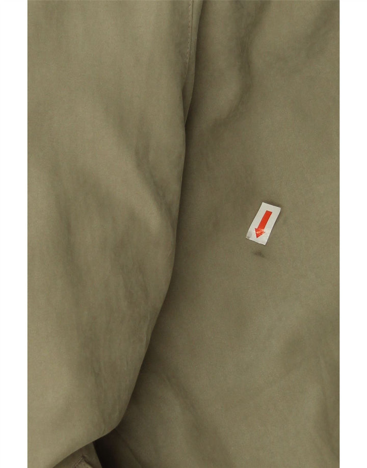 Prestige Mens Windbreaker Jacket UK 44 2XL Khaki Polyester