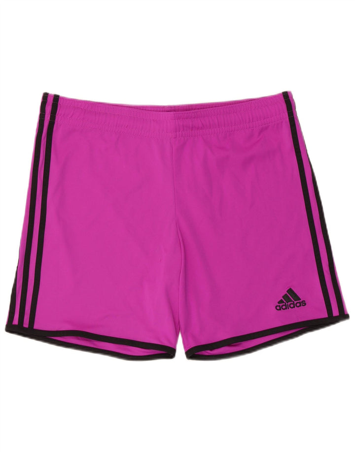Adidas Mens Climalite Sport Shorts Small  Purple Polyester