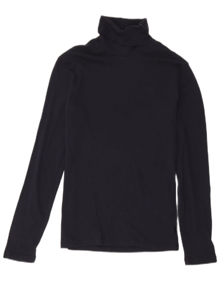 Marc O'Polo Mens Top Long Sleeve Medium Navy Blue Cotton