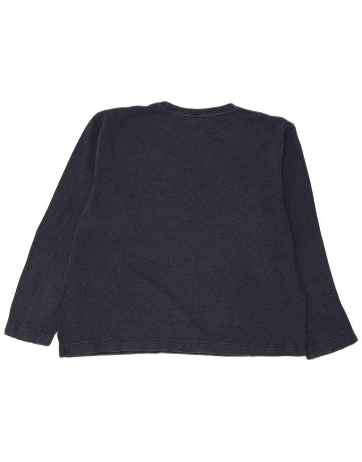 Gap Mens Classic Fit Top Long Sleeve 2XL Navy Blue
