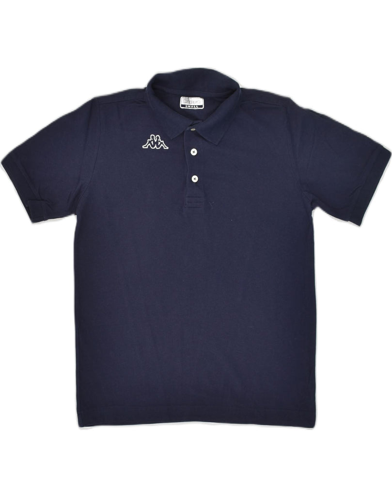 KAPPA Mens Polo Shirt Small Navy Blue Cotton | Vintage Kappa | Thrift | Second-Hand Kappa | Used Clothing | Messina Hembry 