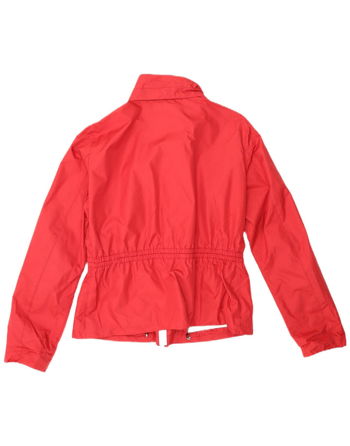 MARINA YACHTING Womens Hooded Utility Jacket IT 48 XL Red Polyester