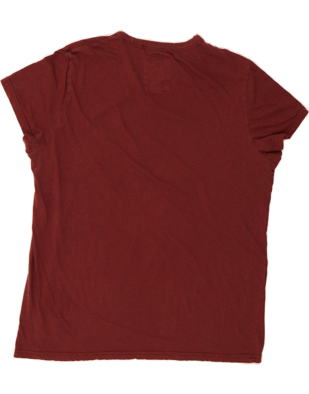 G-STAR Mens Graphic T-Shirt Top 2XL Maroon Cotton Vintage G-Star and Second-Hand G-Star from Messina Hembry 