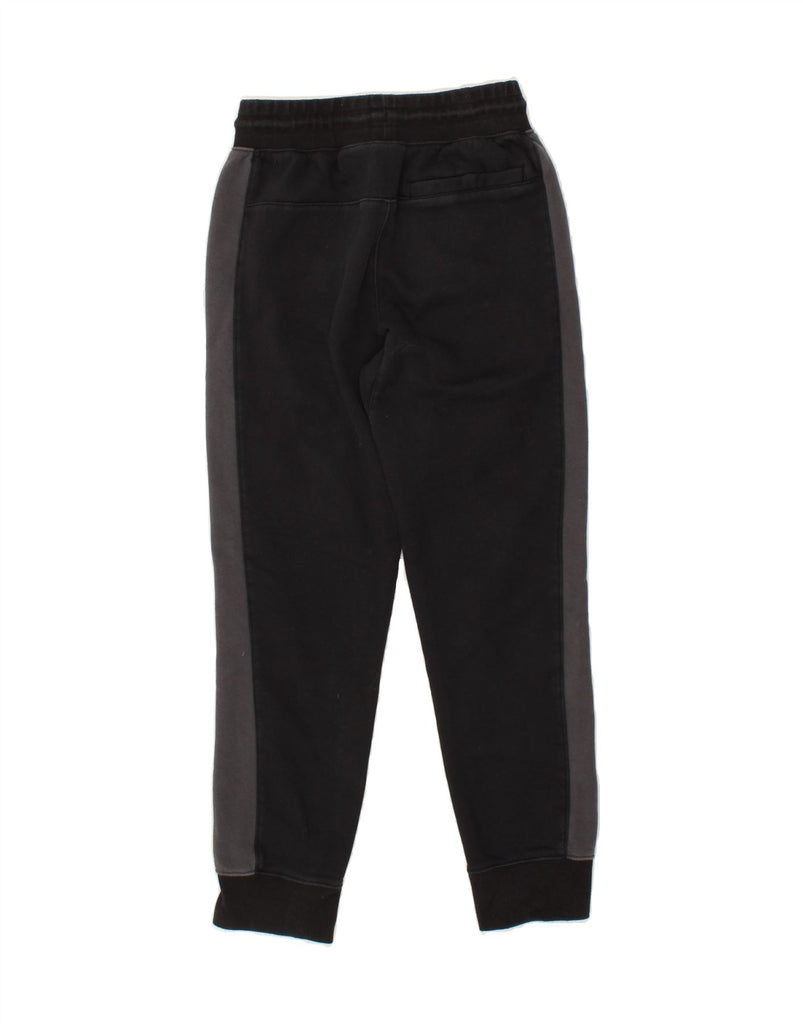 NIKE Boys Tracksuit Trousers Joggers 12-13 Years Large Black Colourblock Vintage Nike and Second-Hand Nike from Messina Hembry 