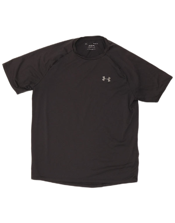 Under Armour Mens T-Shirt Top Medium Black