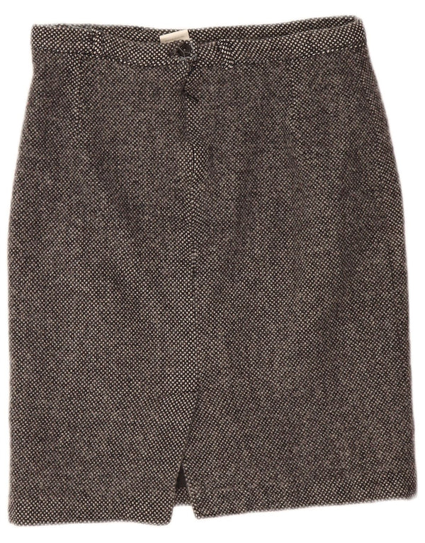 Eastex Womens Pencil Skirt UK 20 2XL W32  Black Spotted