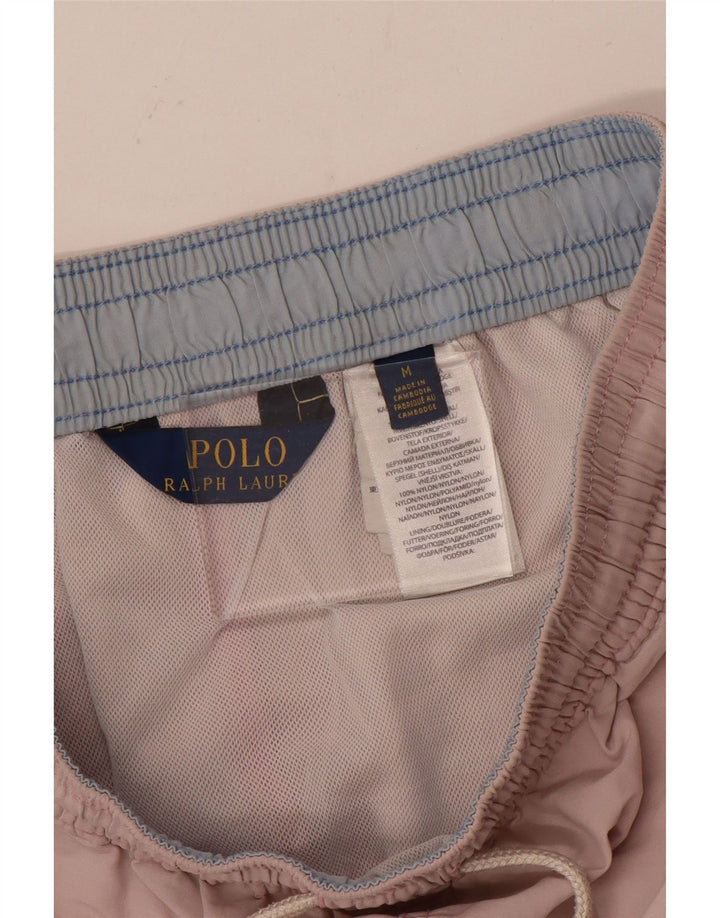 Polo Ralph Lauren Mens Swimming Shorts Medium  Pink Nylon