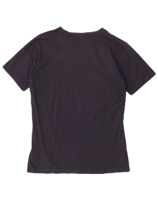 CHAMPION Boys Graphic T-Shirt Top 13-14 Years XL Navy Blue Cotton