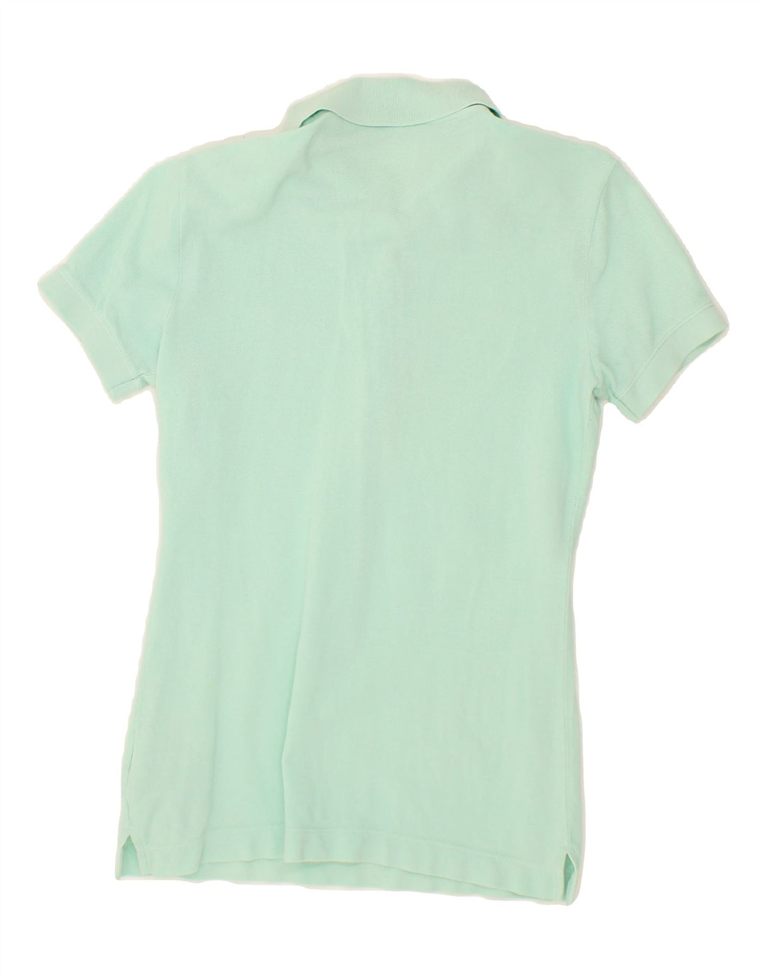 BENETTON Womens Polo Shirt UK 8 Small Turquoise Vintage Benetton and Second-Hand Benetton from Messina Hembry 