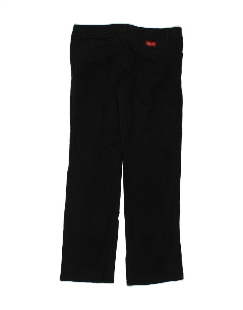 DICKIES Womens Straight Casual Trousers US 13 Large W34 L30 Black Cotton | Vintage Dickies | Thrift | Second-Hand Dickies | Used Clothing | Messina Hembry 