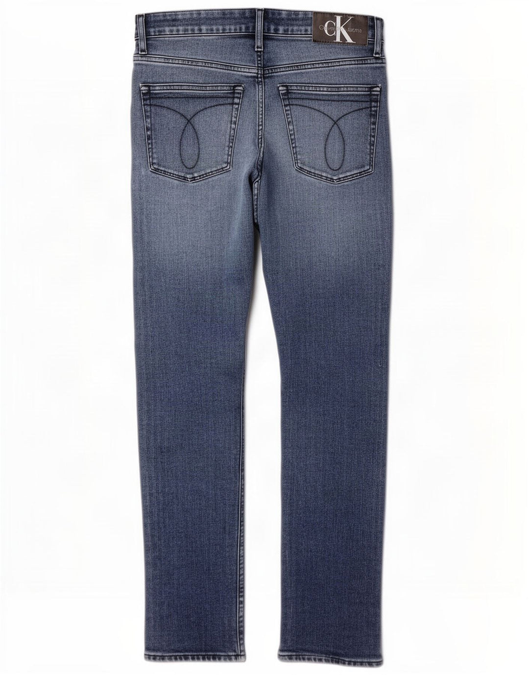Calvin Klein Mens Slim Jeans W29 L32 Blue Cotton