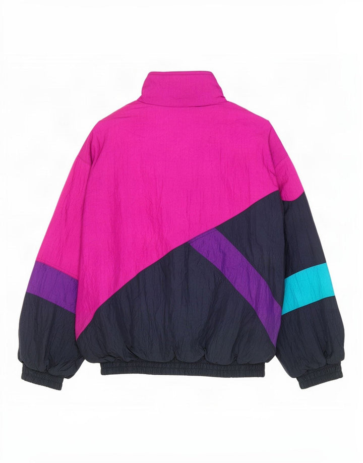Brugi Mens Tracksuit Top Jacket Medium Multicoloured Colourblock Polyamide