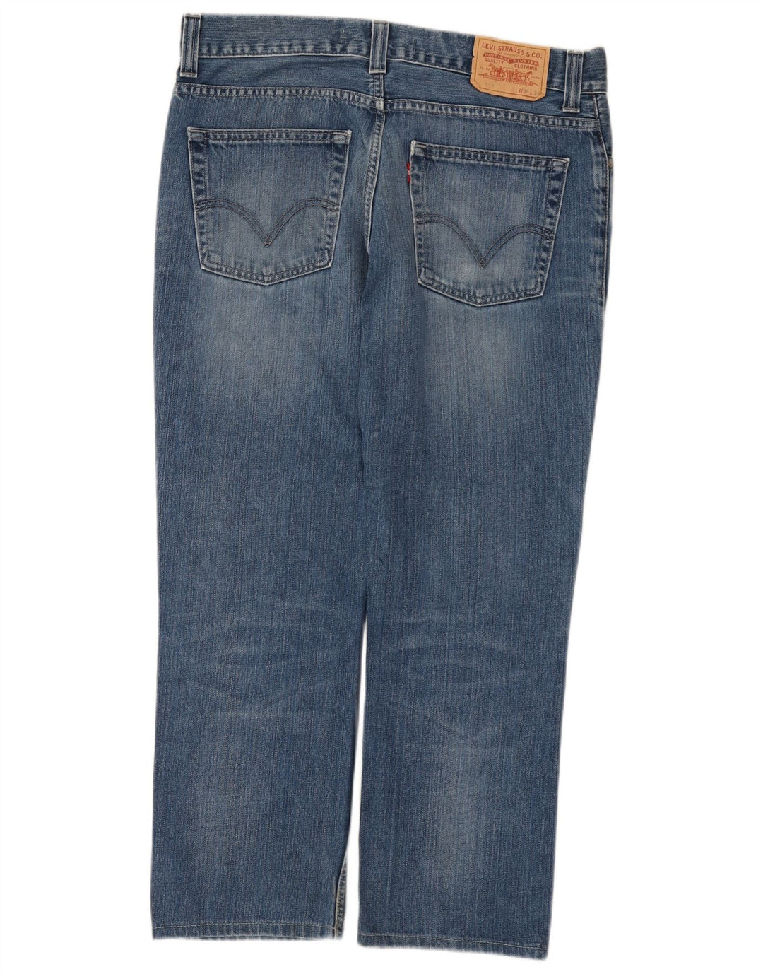 Levi's Womens 511 Slim Jeans W36 L27 Blue Cotton