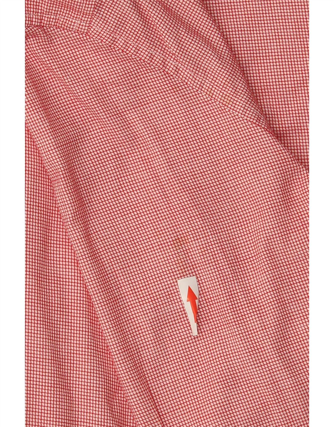 Tommy Hilfiger Mens Mauritius Shirt Large Red Check Cotton