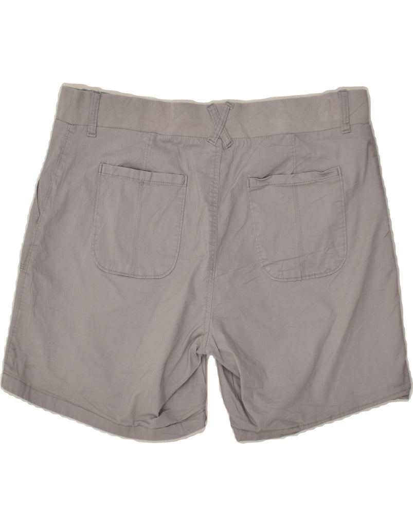 LEE Womens Chino Shorts US 18 2XL W38  Grey Cotton | Vintage Lee | Thrift | Second-Hand Lee | Used Clothing | Messina Hembry 