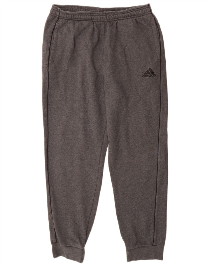 Adidas Mens Tracksuit Trousers Joggers Large Grey