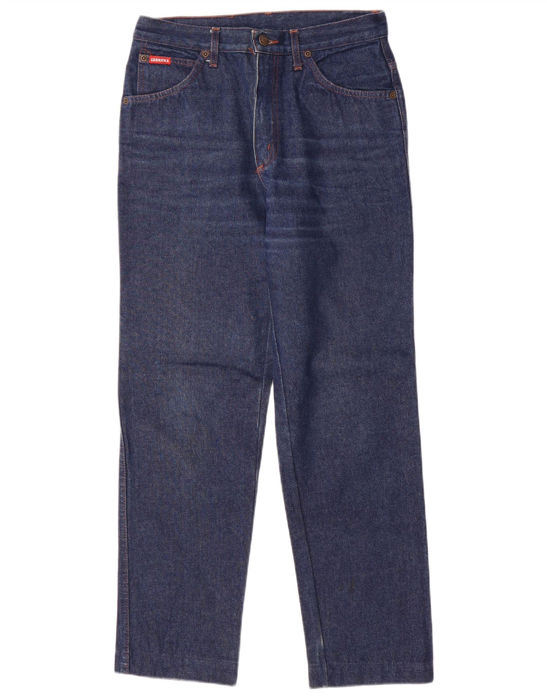 CARRERA Womens Tapered Jeans W30 L28 Navy Blue Cotton