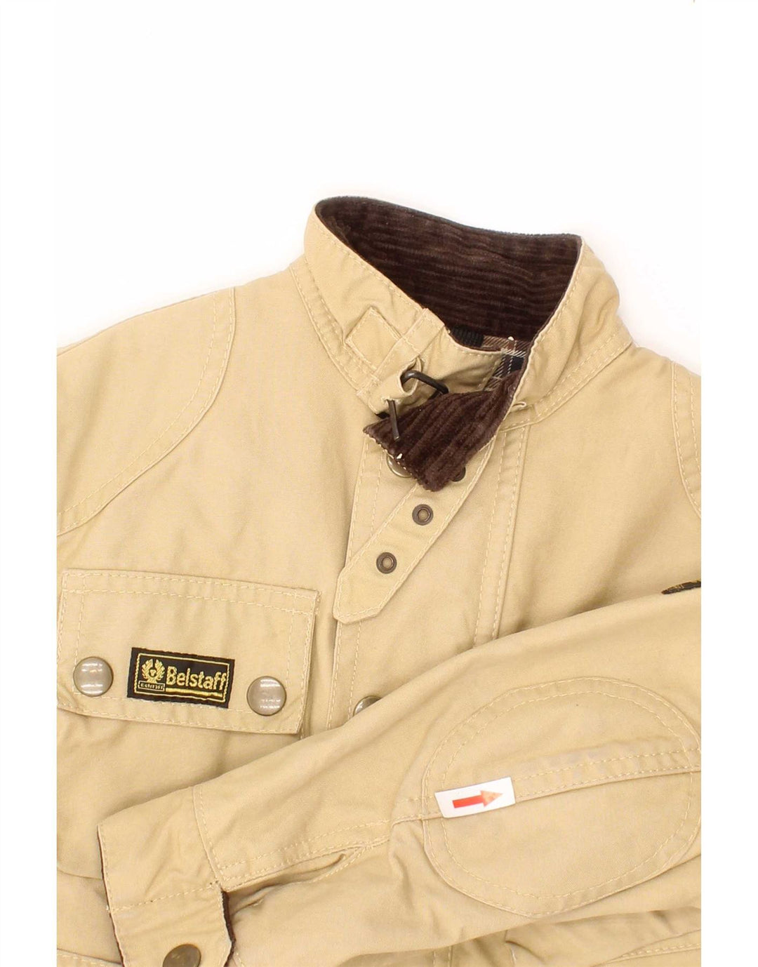 Belstaff Boys Utility Jacket 3-4 Years Beige Cotton Biker
