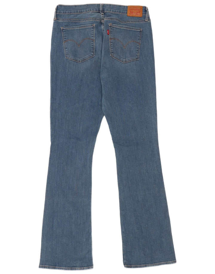Levi's Womens 715 Bootcut Jeans W32 L32 Blue Cotton