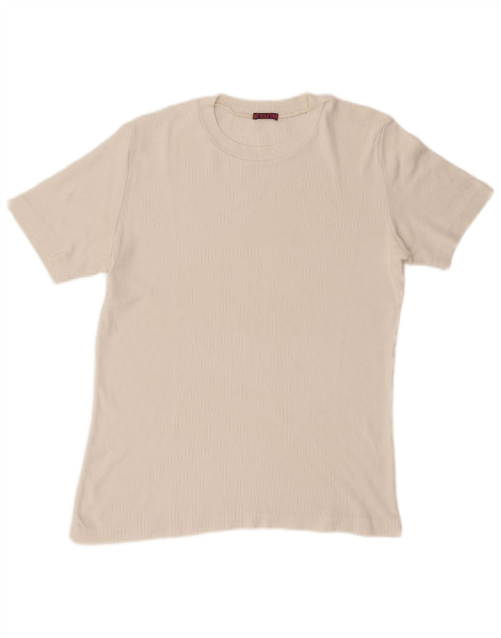 PLAYLIFE Womens T-Shirt Top UK 16 Large White