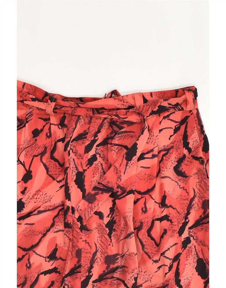 VINTAGE Womens A-Line Skirt W25 XS Red Floral | Vintage Vintage | Thrift | Second-Hand Vintage | Used Clothing | Messina Hembry 