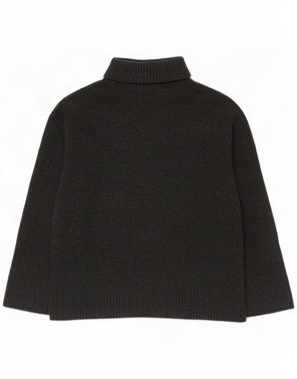Cos Womens Roll Neck Jumper Sweater UK 10 Small Grey Cashmere