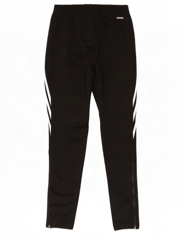 Adidas Mens Climalite Tracksuit Trousers Small Black Polyester